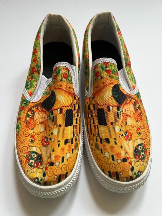 Etsy Shoes - Klimt themed loafers W9